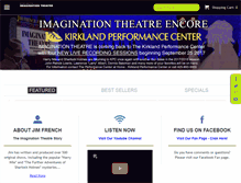 Tablet Screenshot of jimfrenchproductions.com